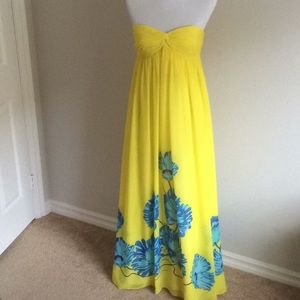 Gorgeous Aidan Mattox maxi dress size 8